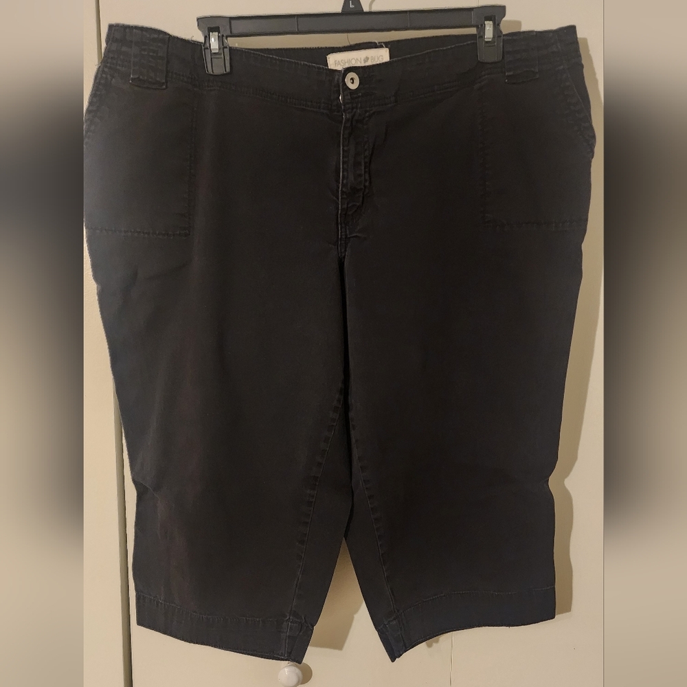 Fashion Bug Women's Bermuda Dark Shorts